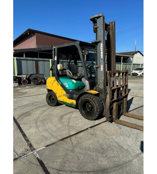 Xe nâng dầu 3 tấn 4 mét gật gù Komatsu FD30T-16 - đã qua sử dụng. Sản xuất tại Nhật Bản 2005